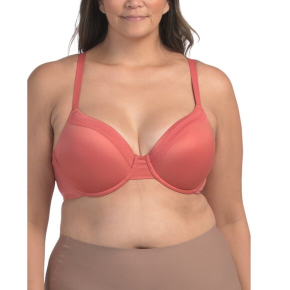 WACOAL Mineral Red Full Figure Perfect Primer Contour Bra - Picture 1 of 1